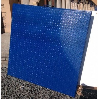 Tampa de Alumínio Para Casa de Máquinas 120 x 120 cm Azul - Pronta Entrega